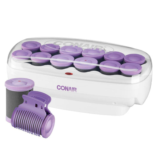 Conair Heißluftwickler für langes, mittleres & kurzes Haar – 12 keramikbeschichtete 1½-Zoll und 1¾-Zoll Heizwickler mit Clips, Lockenwickler für Frauen, Volumen & Locken