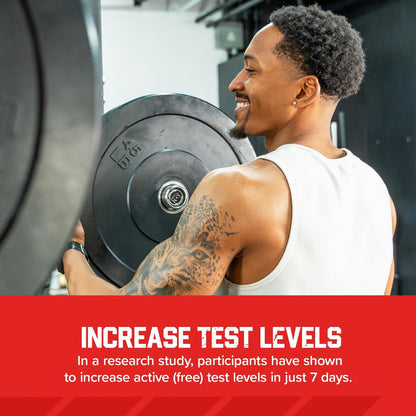 Six Star Testosteron Booster für Männer mit Rhodiola-Extrakt und Bor-Citrat – Nahrungsergänzungsmittel für Muskelwachstum, Ausdauer und Energie – 60 Kapseln