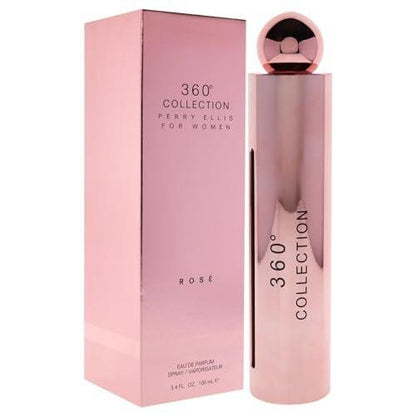 Perry Ellis 360 Collection Rose for Women Eau de Parfum Spray, 100 ml
