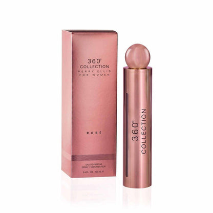 Perry Ellis 360 Collection Rose for Women Eau de Parfum Spray, 100 ml