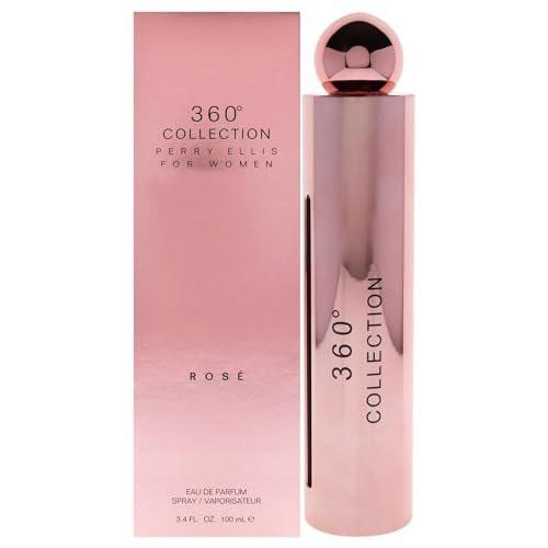 Perry Ellis 360 Collection Rose for Women Eau de Parfum Spray, 100 ml