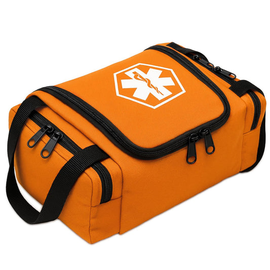 Dixie EMS Dixigear Leerer Notfalltasche II 10,5" x 5" x 8" - Orange - Nylon