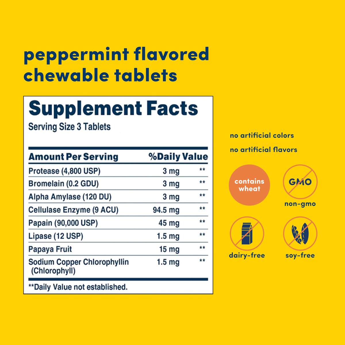 American Health Super Papaya Enzyme Plus 360 Tabletten - Verdauungsförderung