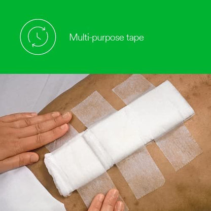 3M Micropore Chirurgisches Klebeband 1530-0, 1,25 cm x 9,1 m, 24 Rollen pro Karton, 10 Kartons pro Kiste