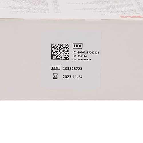 3M Durapore Medical Tape, nicht steril, seidenähnliches Gewebe, weiß, 1 Zoll x 10 Yards, 12 Rollen, 1 Packung