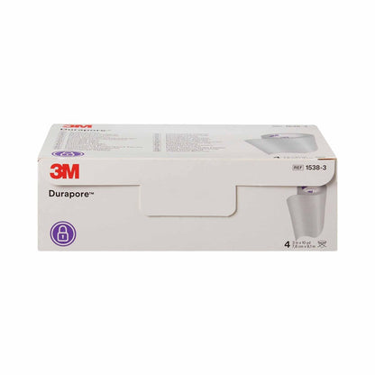 3M™ Durapore™ Chirurgisches Tape 1538-3, 7,5 cm x 9,1 m, 4 Rollen pro Packung