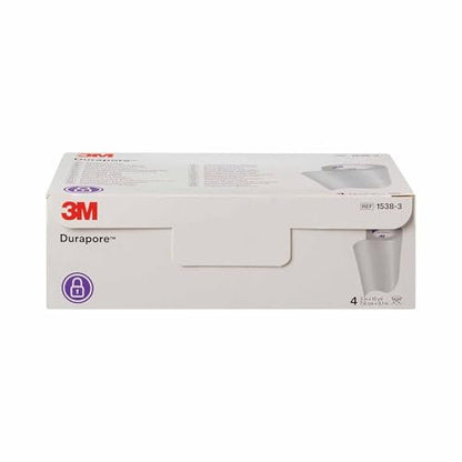 3M™ Durapore™ Chirurgisches Tape 1538-3, 7,5 cm x 9,1 m, 4 Rollen pro Packung