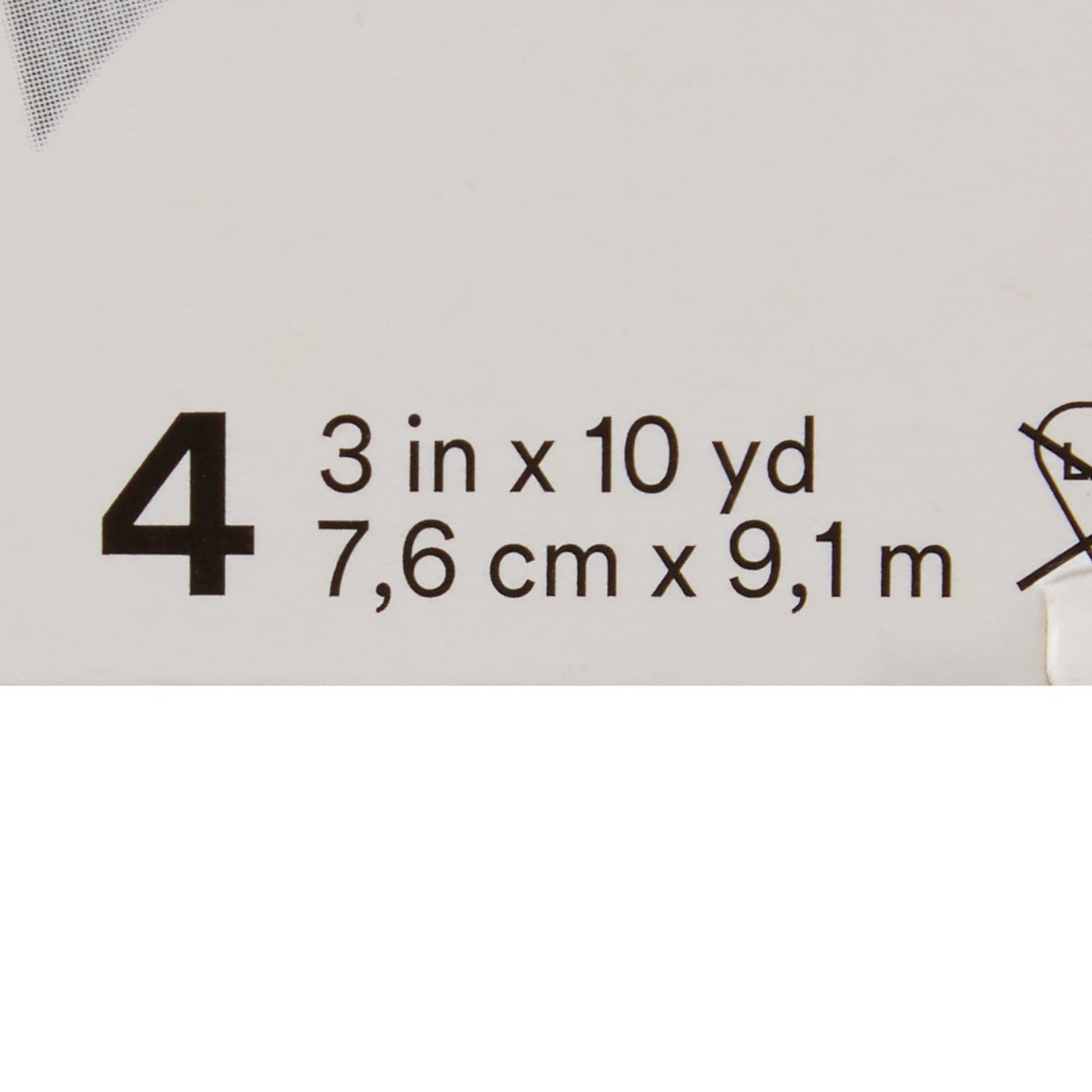 3M™ Durapore™ Chirurgisches Tape 1538-3, 7,5 cm x 9,1 m, 4 Rollen pro Packung