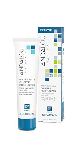 Andalou Naturals Acai + Kombucha Ölfreie Feuchtigkeitscreme, Weißer Tee, 60 ml