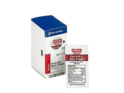 First Aid Only FAE-7011 SmartCompliance Nachfüllpackung Brandwunden-Creme-Beutel, 10 Stück
