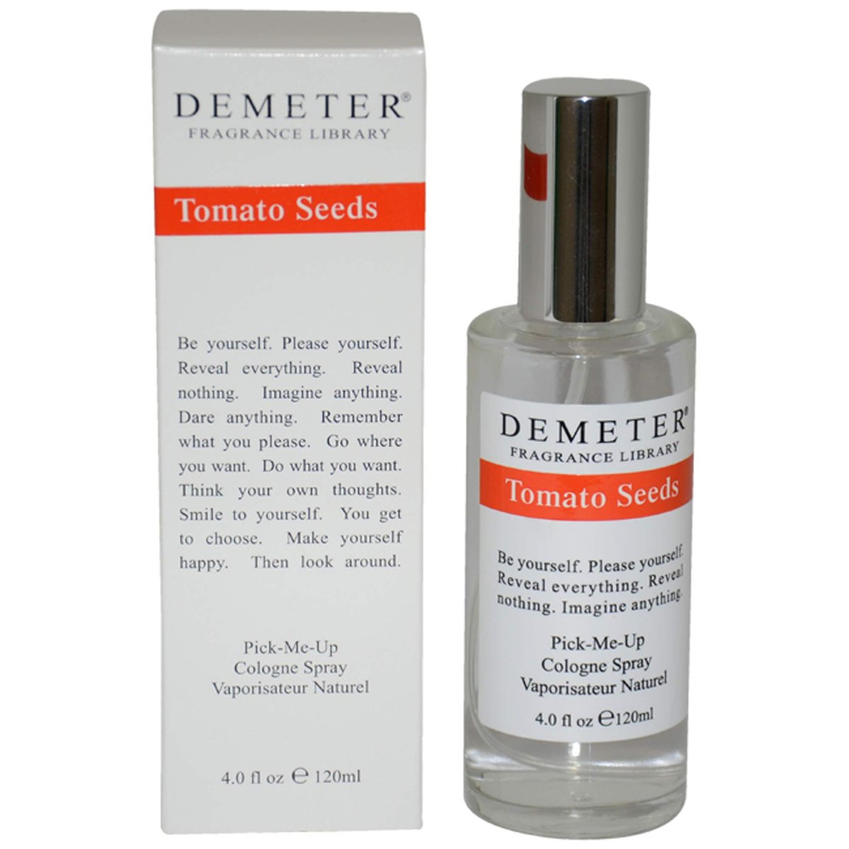Demeter Tomato Seeds Cologne Spray – 4 oz für Damen – Eau de Cologne mit Duft nach Tomatenblättern
