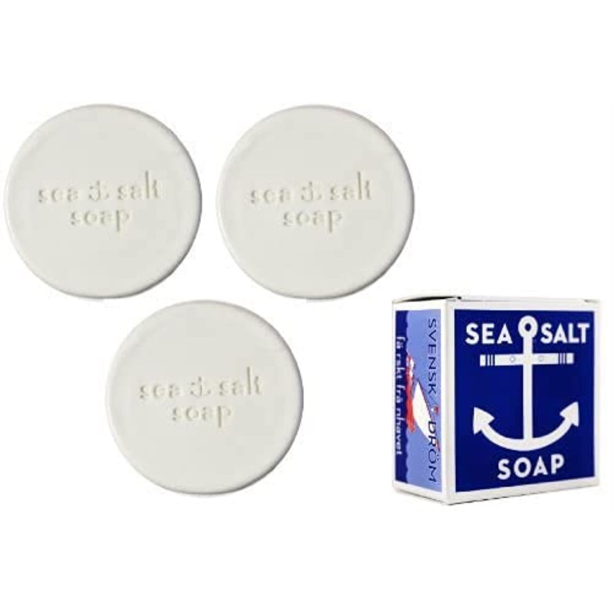 Swedish Dream Sea Salt Seife – 3er-Pack, 12,9 Unzen