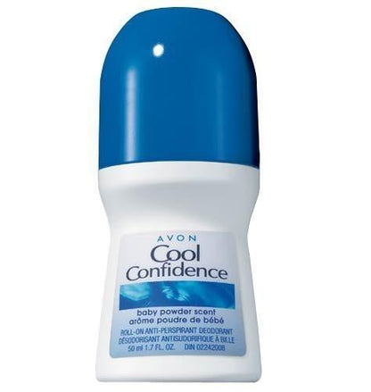 Avon Cool Confidence Babypuder-Duft Deodorant, 1,7 Fl Oz (5er-Pack)