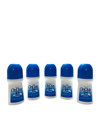 Avon On Duty 24h Sport Deodorant 1,7 Oz – 5er Pack (0,34 Oz pro Stück)
