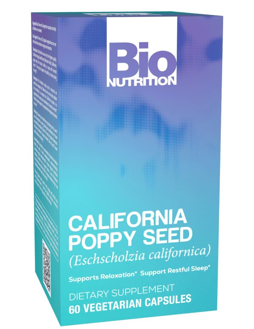 Bio Nutrition California Poppy Vegi-Kapseln, 60 Stück