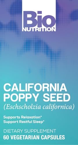 Bio Nutrition California Poppy Vegi-Kapseln, 60 Stück