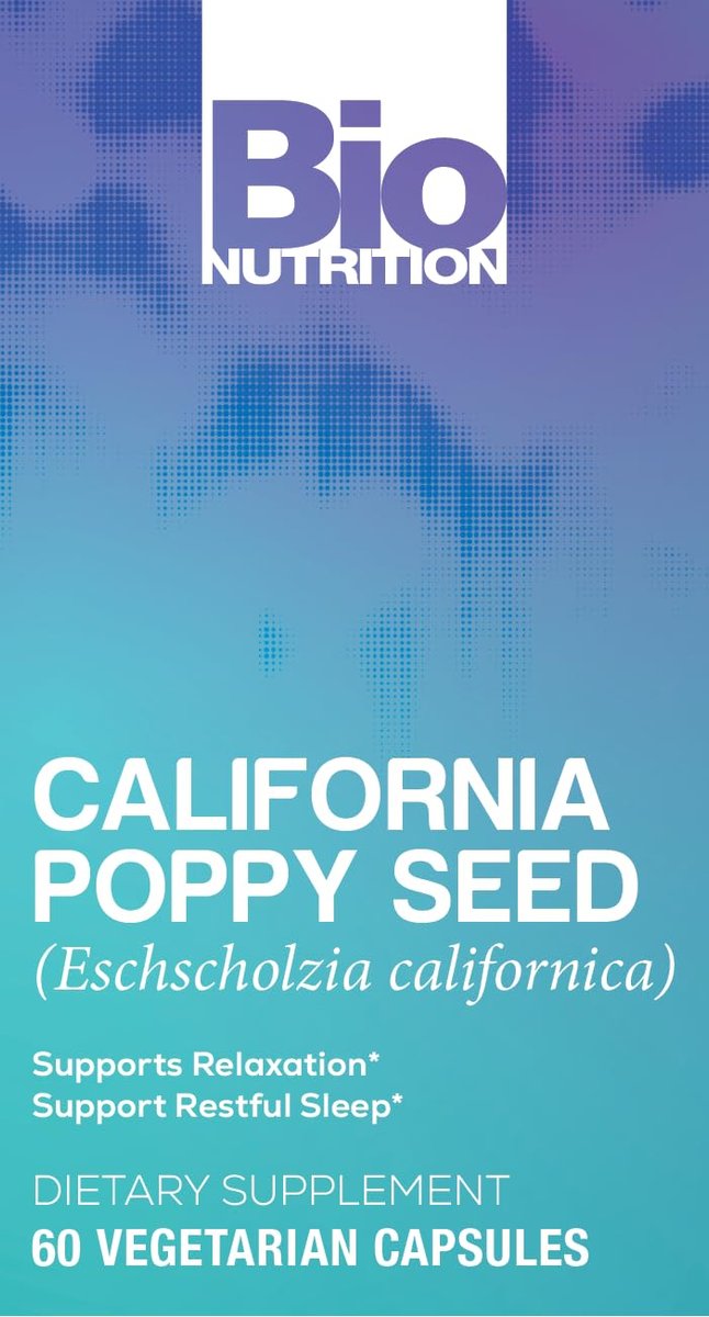 Bio Nutrition California Poppy Vegi-Kapseln, 60 Stück