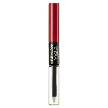 Revlon ColorStay Overtime Flüssiger Lippenstift, Forever Scarlett [40] 0,07 oz (2er-Pack)
