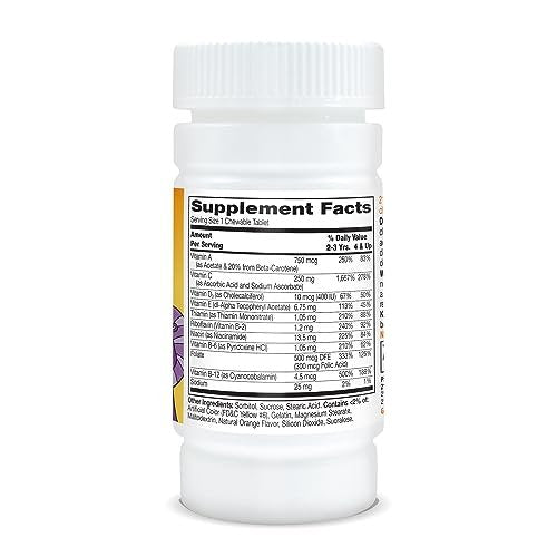 21st Century Zoo Friends mit Extra C - Kaubare Multivitamin-Tabletten, 60 Stück