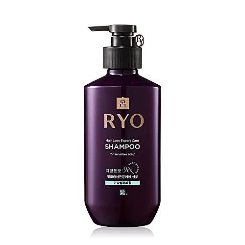 RYO Hair Strength Expert Care Shampoo für empfindliche Kopfhaut – hypoallergene Reinigung, beruhigende Pflege, lindert Juckreiz bei Trockenheit und riechender Kopfhaut, stärkt dünner werdendes Haar, 400 ml