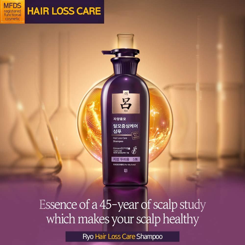 RYO Hair Strength Expert Care Shampoo für empfindliche Kopfhaut – hypoallergene Reinigung, beruhigende Pflege, lindert Juckreiz bei Trockenheit und riechender Kopfhaut, stärkt dünner werdendes Haar, 400 ml