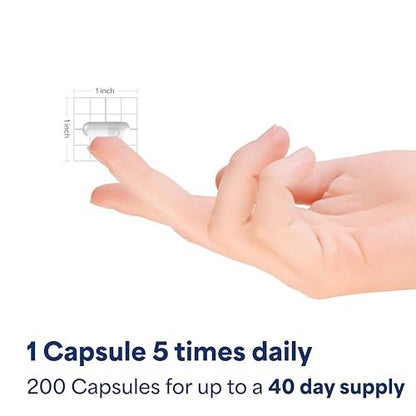 Puritan's Pride Flow Guard™ Sägepalmen-Extrakt 450 mg, natürliches pflanzliches Nahrungsergänzungsmittel zur Unterstützung der Prostata- und Harnwegsgesundheit bei Männern, 200 Kapseln mit schneller Freisetzung