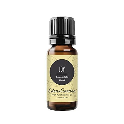 Edens Garden Joy Bio Ölmischung – 100% reine Premiumqualität, unverdünnt, natürlich, therapeutisch, für Diffuser, Kerzen, Wäsche, kindersicher 10 ml (0,33 fl oz)