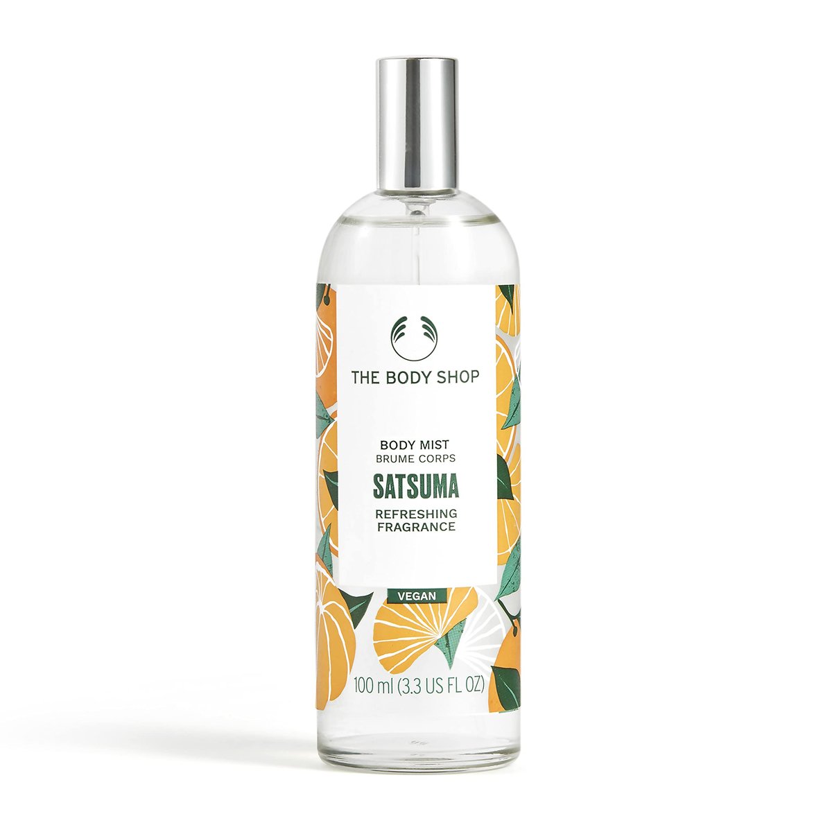 The Body Shop Satsuma Body Mist – Erfrischender Zitrusduft für den ganzen Tag – Vegan – 100 ml