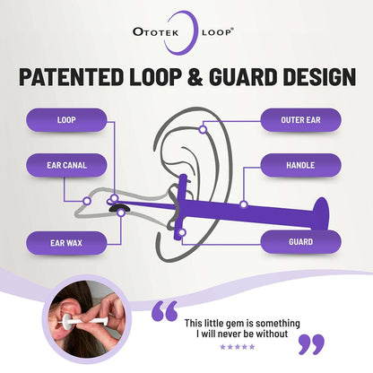 Ototek Loop – Ohrenreiniger für sanfte Ohrenpflege und Ohrenschmalzentfernung (verschiedene Farben)