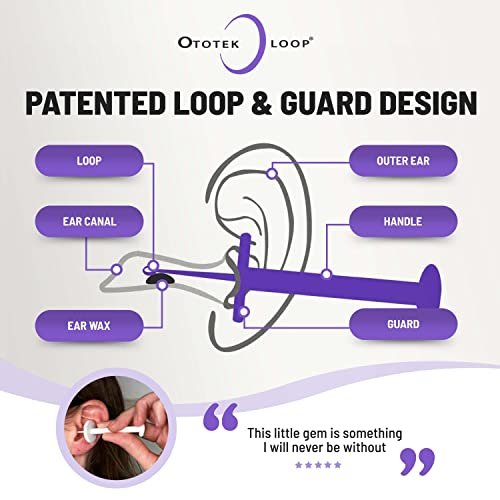 Ototek Loop – Ohrenreiniger für sanfte Ohrenpflege und Ohrenschmalzentfernung (verschiedene Farben)