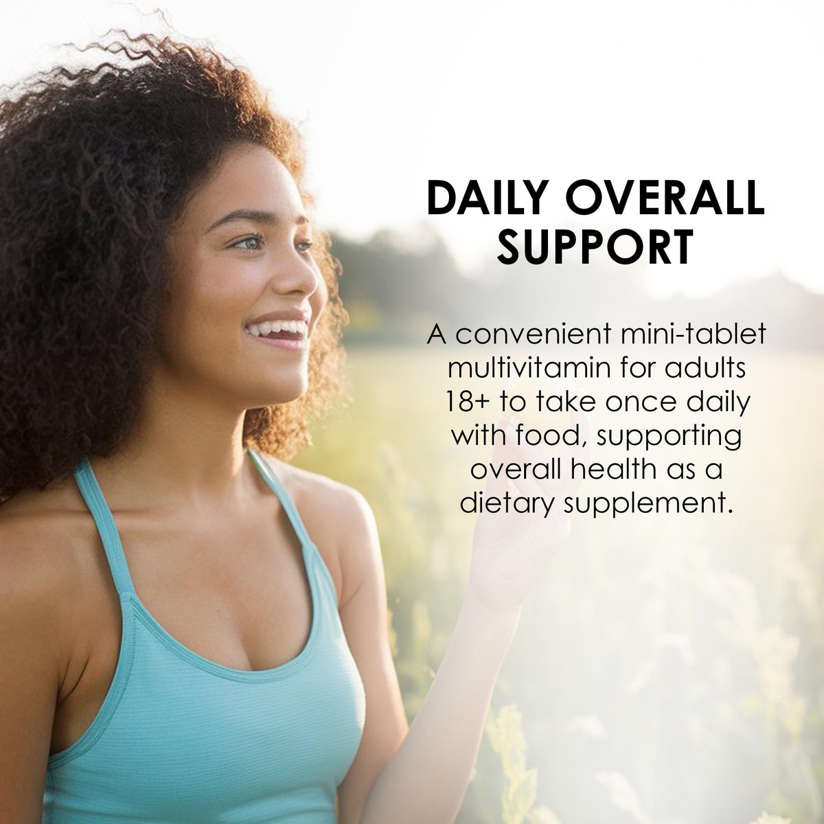 MASON NATURAL Mini Multi Vitamine mit Eisen, Vitamin A, C, D, E, B1, B2, B3, B6, B12, Folsäure und Calcium für die allgemeine Gesundheit, 365 Tabletten (1-Jahres-Vorrat)
