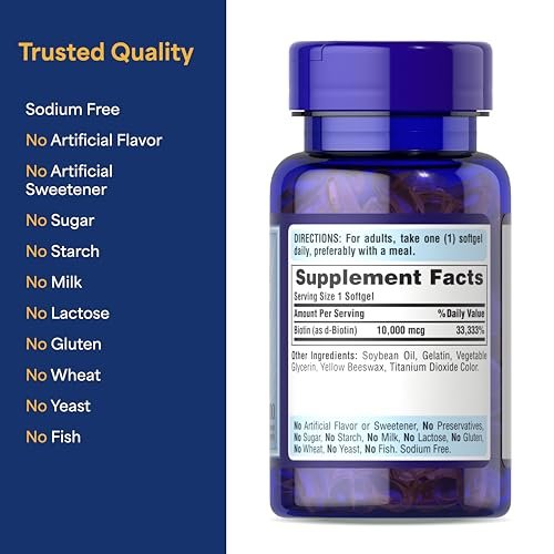 Puritan's Pride Premium Lycopene 10 mg – Nahrungsergänzungsmittel für Prostata-, Herz- und Antioxidantien-Unterstützung, 100 Softgels