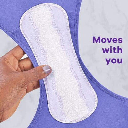 Always Slipeinlagen für Frauen Anti-Bunch Xtra Protection Tägliche Slipeinlagen, Lang, Ungeduftet, 108 Stück