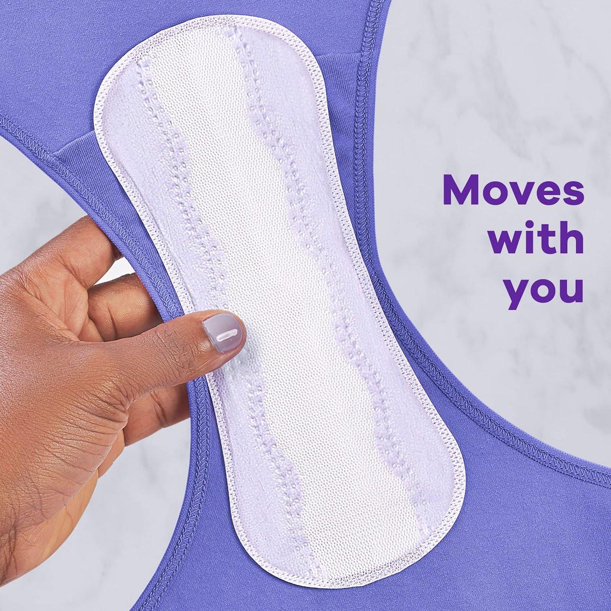 Always Slipeinlagen für Frauen Anti-Bunch Xtra Protection Tägliche Slipeinlagen, Lang, Ungeduftet, 108 Stück