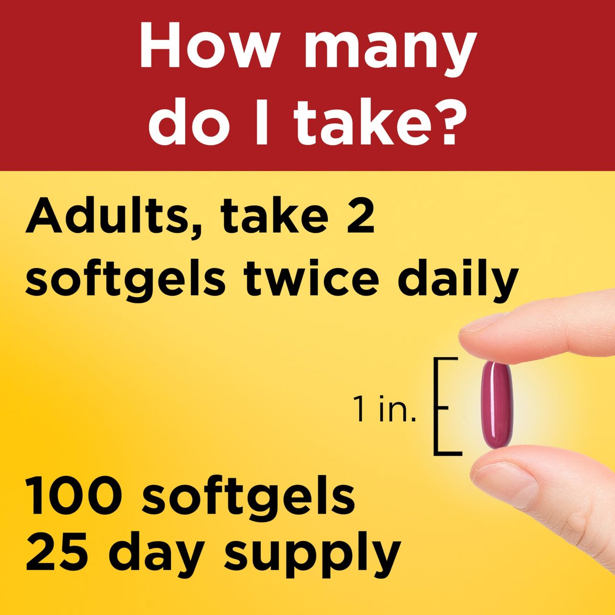 Nature Made CholestOff Plus 100 Weichkapseln – Nahrungsergänzungsmittel zur Unterstützung der Herzgesundheit, 25-Tage-Vorrat