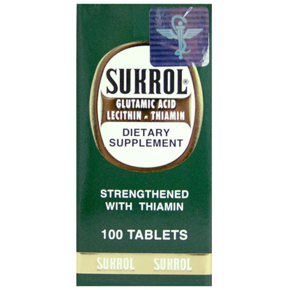 Sukrol Vitamin-Komplex 100 Tabletten – Unterstützt gesunde Gehirnfunktion