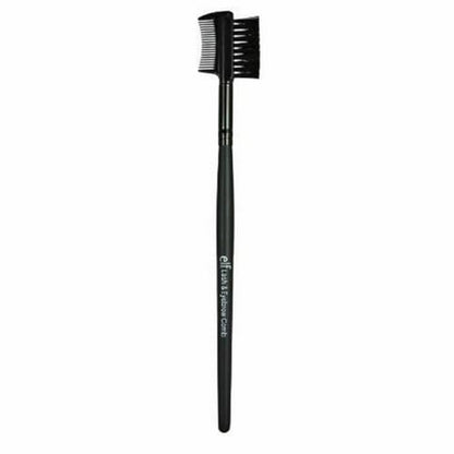 e.l.f. Lash & Brow Comb – Doppelseitige Bürste für gepflegte Wimpern & Augenbrauen, entfernt Mascara-Klumpen und definiert Augenbrauen, vegan & tierversuchsfrei