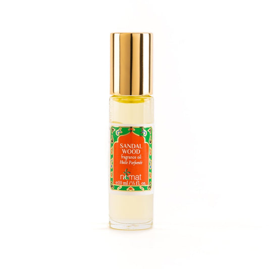 Sandelholz-Parfümöl Roll-On – Alkoholfreies Sandelholz-Duftöl für Frauen und Männer von Nemat Fragrances, 10 ml / 0,33 fl oz