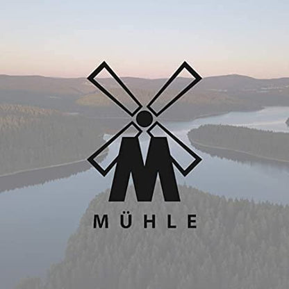 MÜHLE Organic Rasiercreme | Natürliche Rasiercreme mit Arganöl & ätherischen Ölen | BDIH zertifiziert | 100% vegan | 75 ml Tube