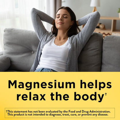 Nature Made Magnesium 250 mg – 90 Softgels, Unterstützung für Muskeln, Herz, Knochen und Nerven