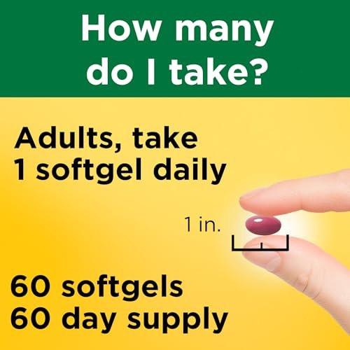 Nature Made Super B Complex – 60 Softgels, 60-Tage-Vorrat für Energiestoffwechsel-Unterstützung