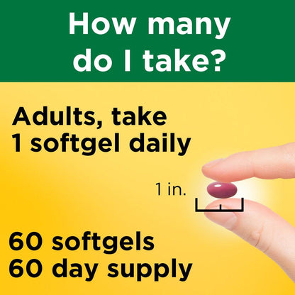 Nature Made Super B Complex – 60 Softgels, 60-Tage-Vorrat für Energiestoffwechsel-Unterstützung