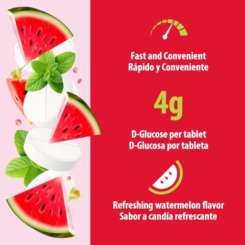 Dex4 Glukosetabletten Wasserlöslich, Schnell wirkende Zuckerergänzung, 4 g Kohlenhydrate pro Tablette, 50 Stück
