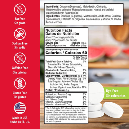 Dex4 Glukosetabletten Wasserlöslich, Schnell wirkende Zuckerergänzung, 4 g Kohlenhydrate pro Tablette, 50 Stück