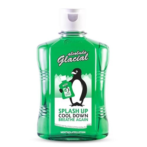 Alcolado Glacial Mentholated Splash Lotion – 8,4 Fl Oz – Erfrischende Körperlotion mit Menthol