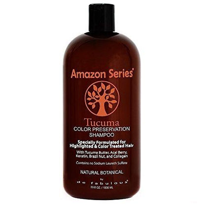 Tucuma Color Preservation Shampoo – 8,5 fl oz Farbschutzshampoo für coloriertes Haar