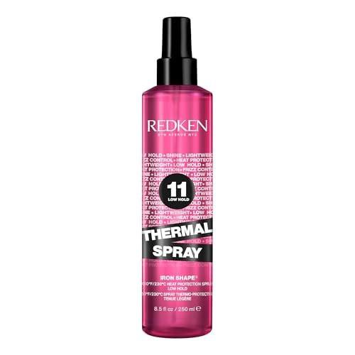 Redken Thermal Spray 11 – Hitzeschutzspray für geschmeidiges, glattes & frizzfreies Styling, 250 ml