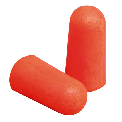 3M Einweg-Ohrstöpsel, 7 Paar (14 Stöpsel), Noise Reduction Rating (NRR) 32 dB, Einfach Einsetzen & Entfernen, Expandierbar & Konturiert für Bequemen Sitz, Orange (92077H7-DC)