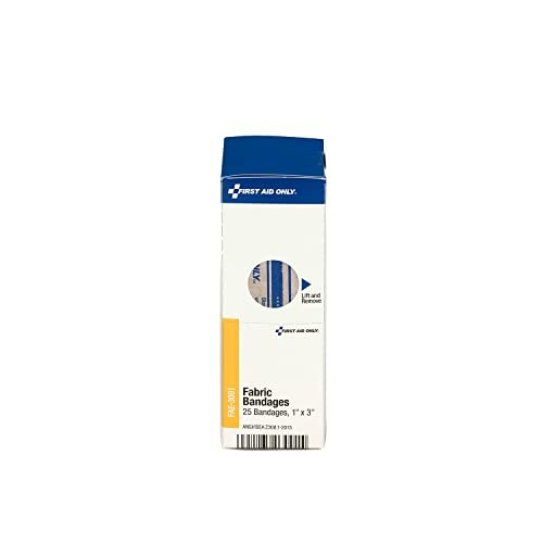 First Aid Only FAE3004 Pflaster aus Kunststoff, 1,9 cm x 7,6 cm, 25 Stück