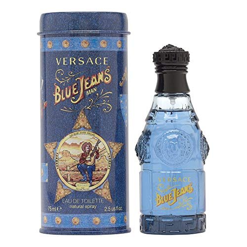 Blue Jeans von Versace für Herren 2,5 oz Eau de Toilette Spray